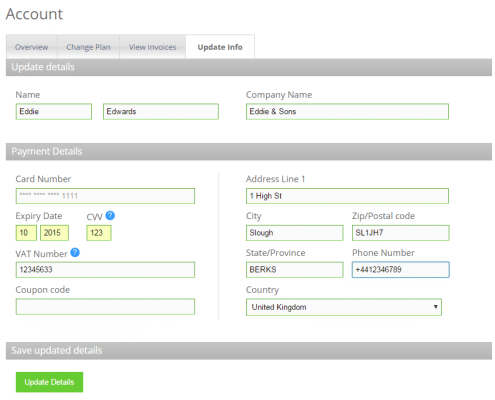 Customer Thermometer's new billing system