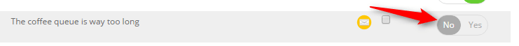 Comment report moderation