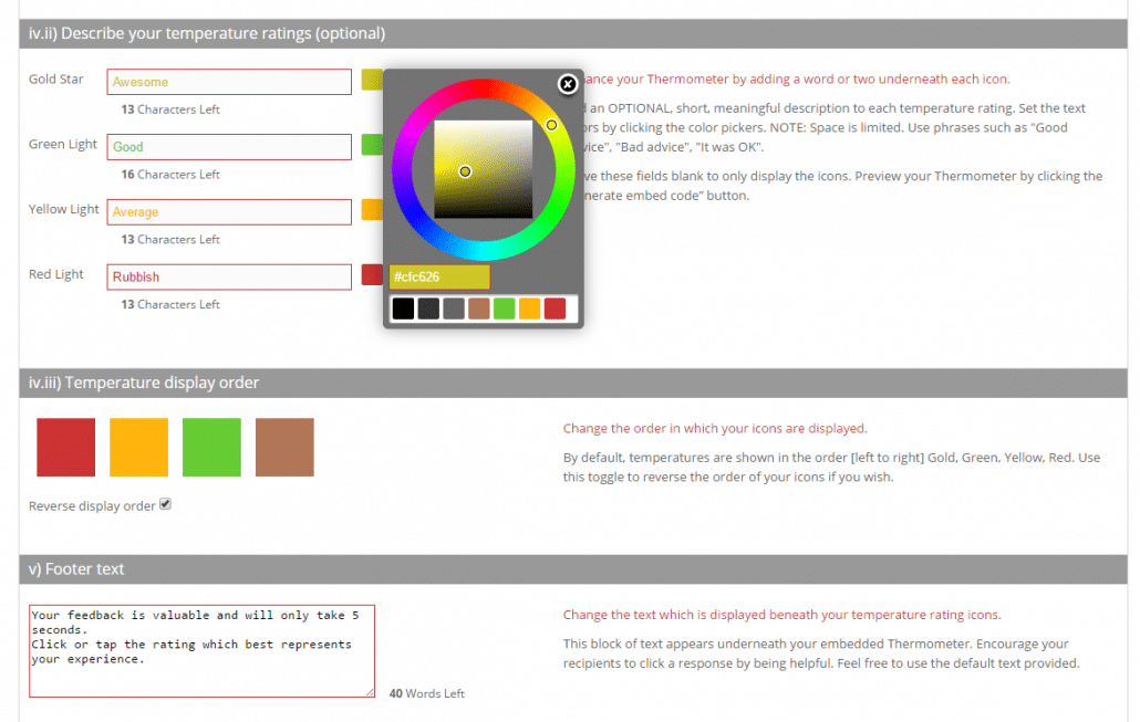 Enhancing your Embedded Thermometer layout