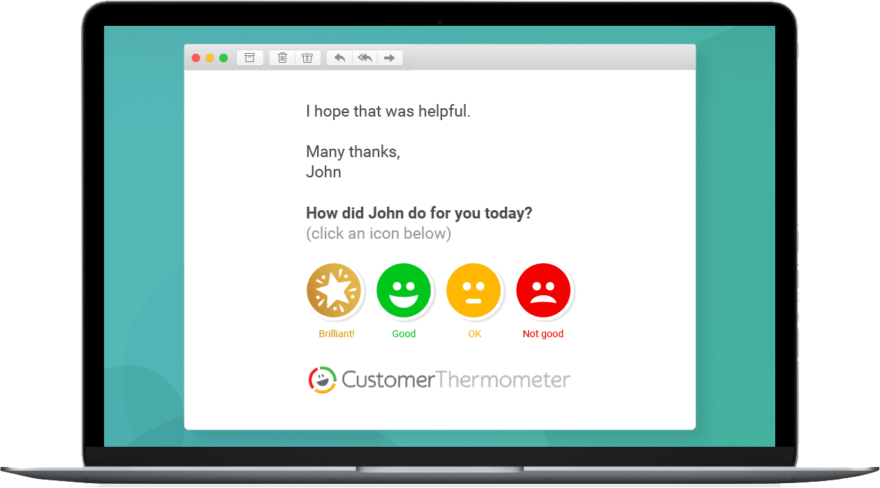 gmail customer thermometer screenshot