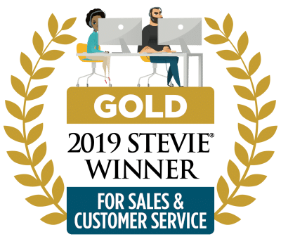 Customer Thermometer won the Stevie for Sales & Customer Service