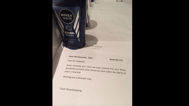 Oberoi customer feedback survey Oberoi customer feedback survey