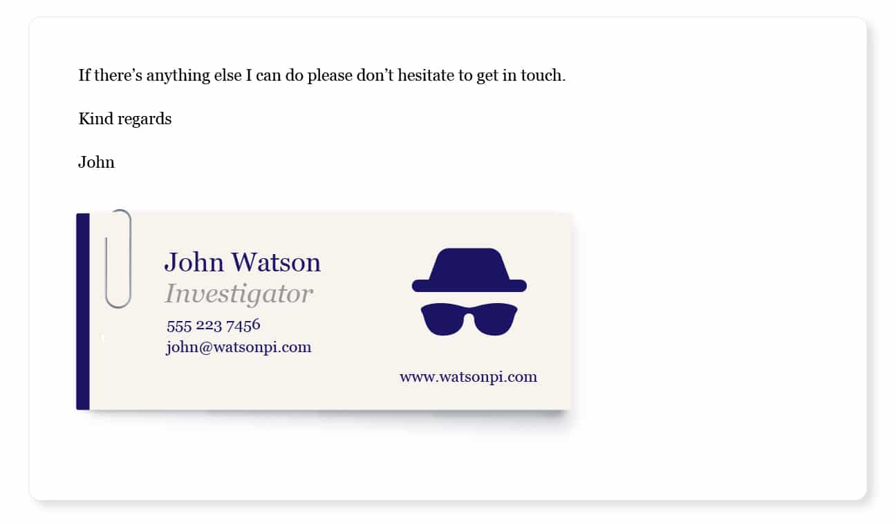 avatar gravitar email signature