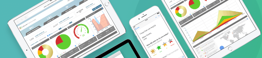 Customer Thermometer feedback banner