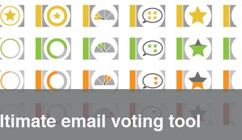email voting tool buttons